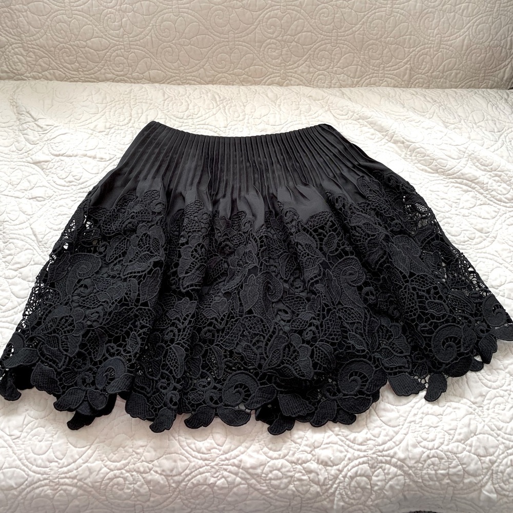 Bohemian lace skirt